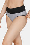 Zivame Anti-Microbial High Rise Full Coverage Tummy Tucker Hipster Panty (Pack of 2) - Multicolor — thumbnail 8